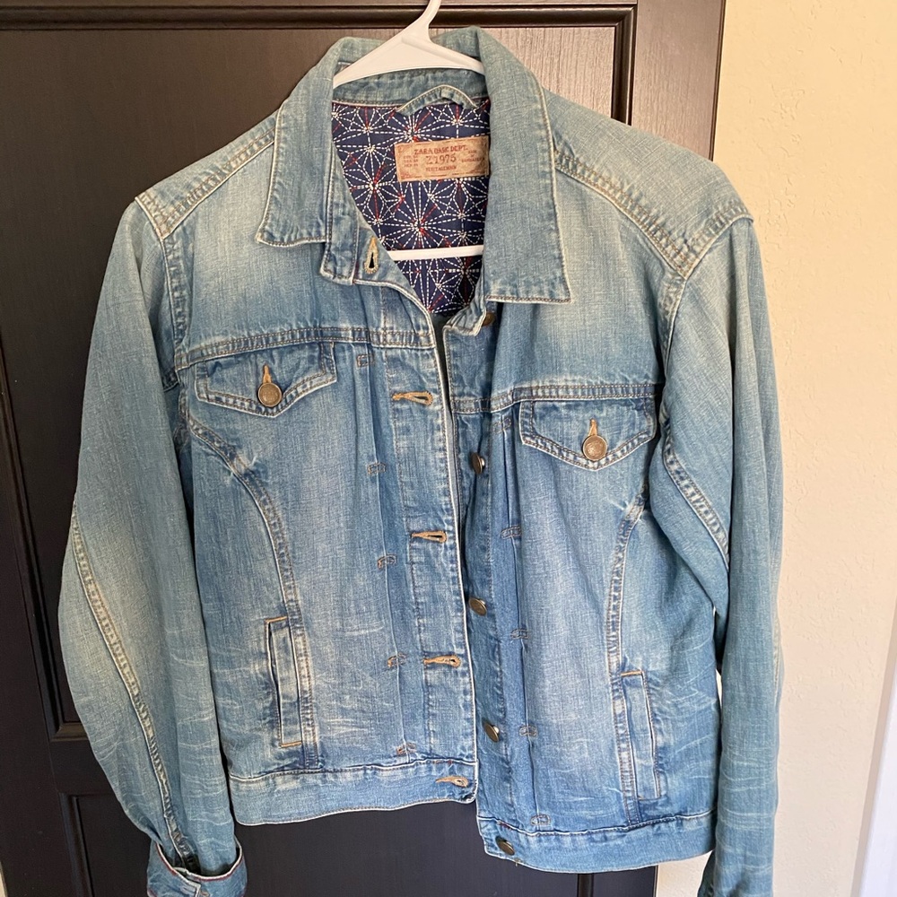 Zara women's denim jacket